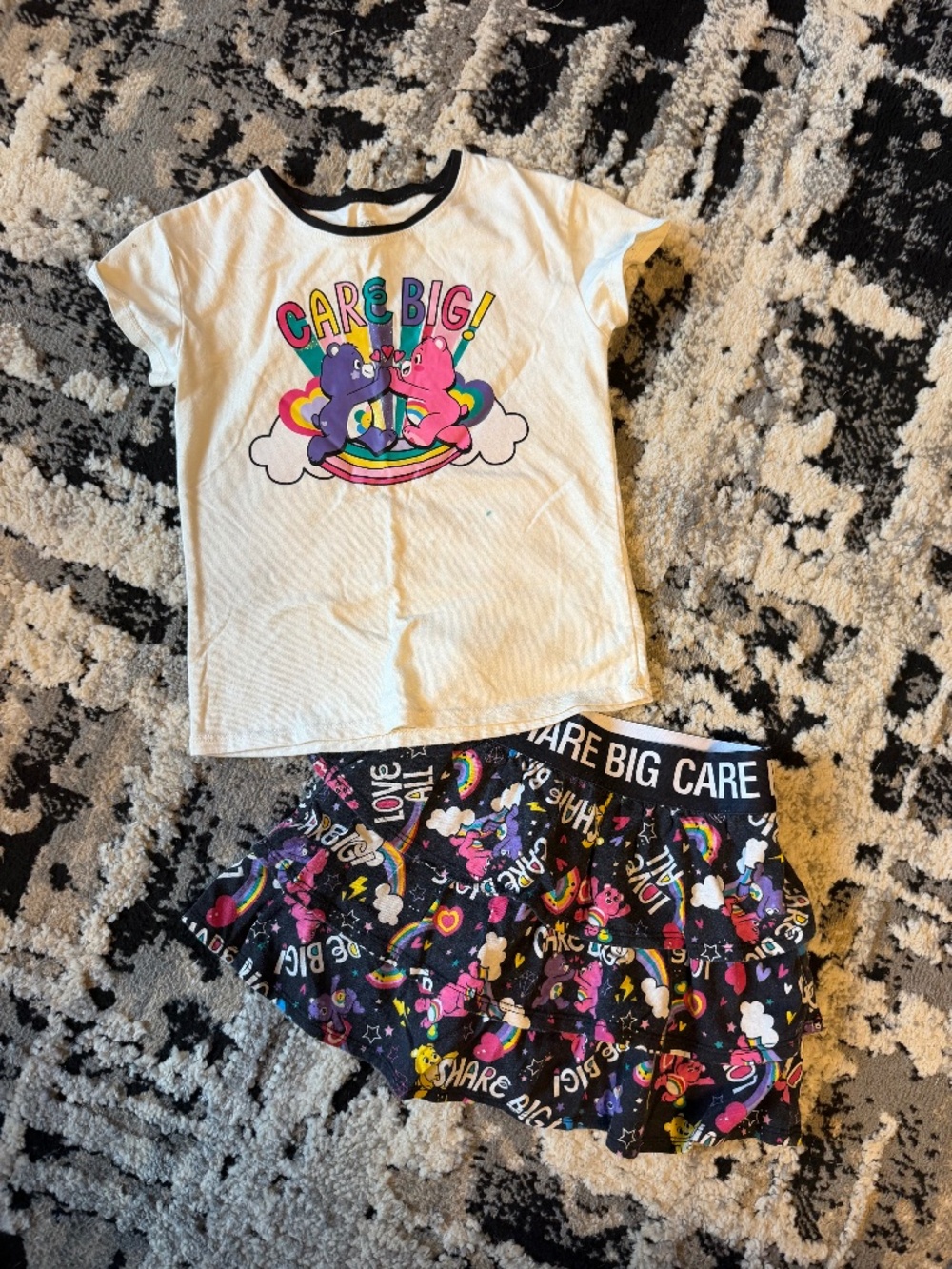 Care Bear outfit size 6